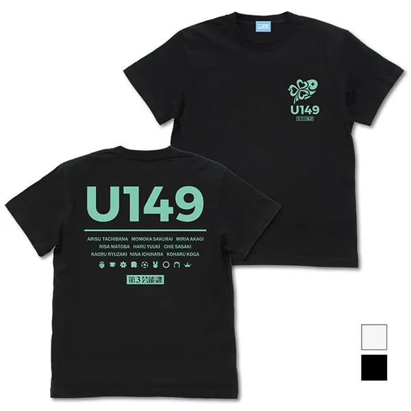 U149 第3芸能課 Tシャツ／BLACK