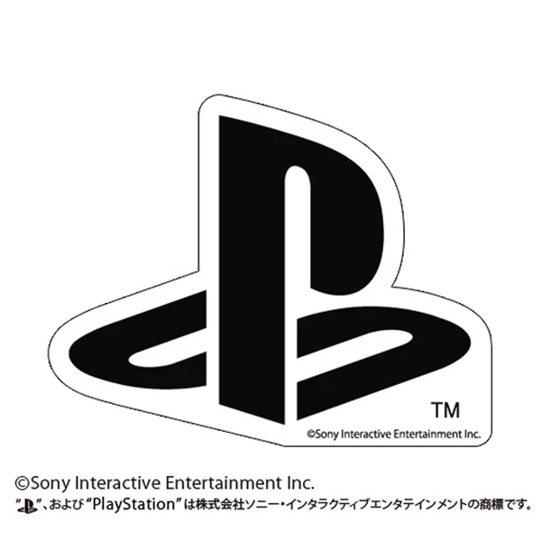 耐水ステッカー BLACK “PlayStation”