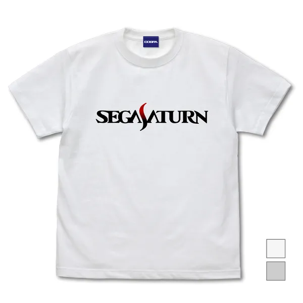 セガサターン ロゴ Tシャツ Ver.2.0／WHITE